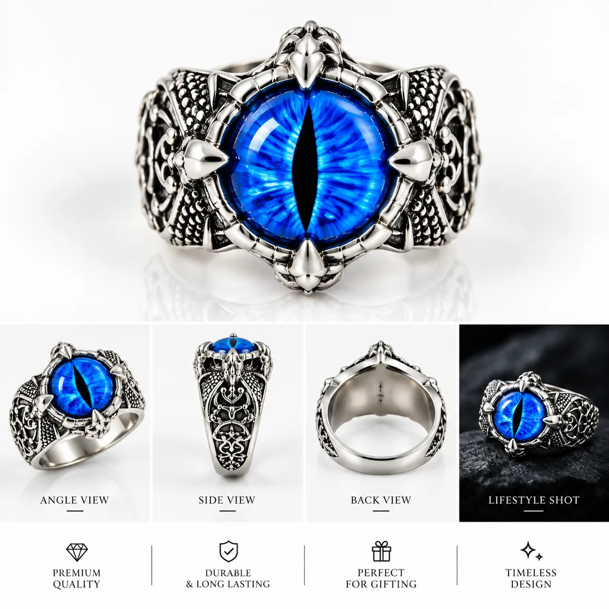 Devil eye ring
